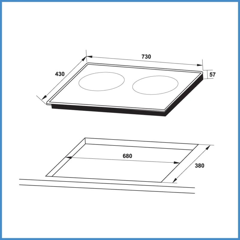 BẾP TỪ 2 VÙNG NẤU HAFELE HC-I2732A ( 536.61.726 ) - anh4 bep tu am hafele 536 61 736