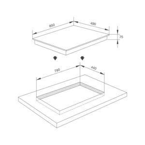 Bếp 3 Gas AS 9403R - as 9403r