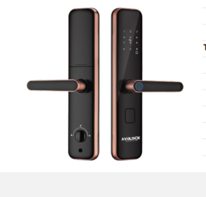 Khoá cửa gỗ vân tay Avolock AV 65 Gold App wifi - av 65 g 1