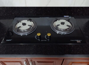BẾP GAS HỒNG NGOẠI KAFF KF-608I  - bep gas am hong ngoai kaff kf 608i cam ung ngat gas 1