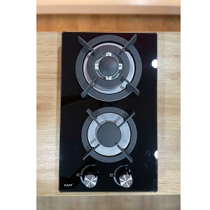 BẾP GAS KAFF KF-330GDH - bep gas domino 2 lo kaff kf 330dgh 300