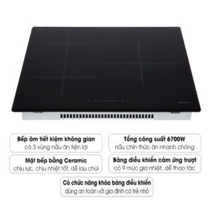 BẾP TỪ 3 VÙNG NẤU HAFELE HC-I603B ( 536.61.791 ) - bep tu 3 vung nau lap am hc i603d hafele 536 61 631 2