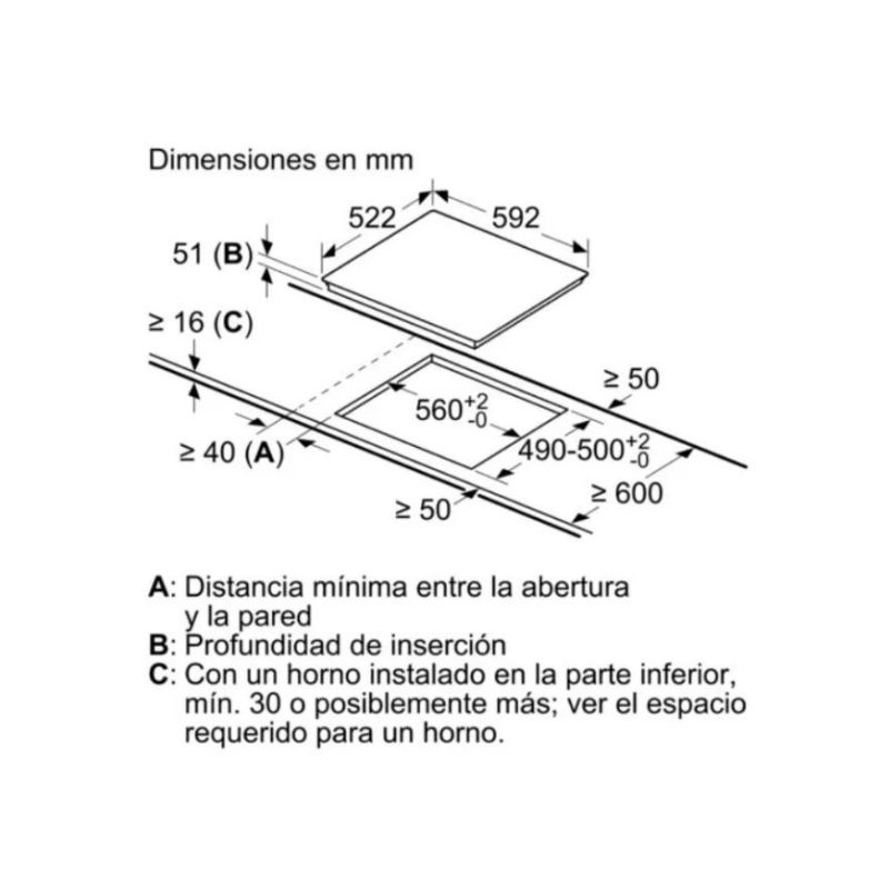 Bếp từ Bosch PXJ651FC1E Seri 6 - bep tu ba bosch
