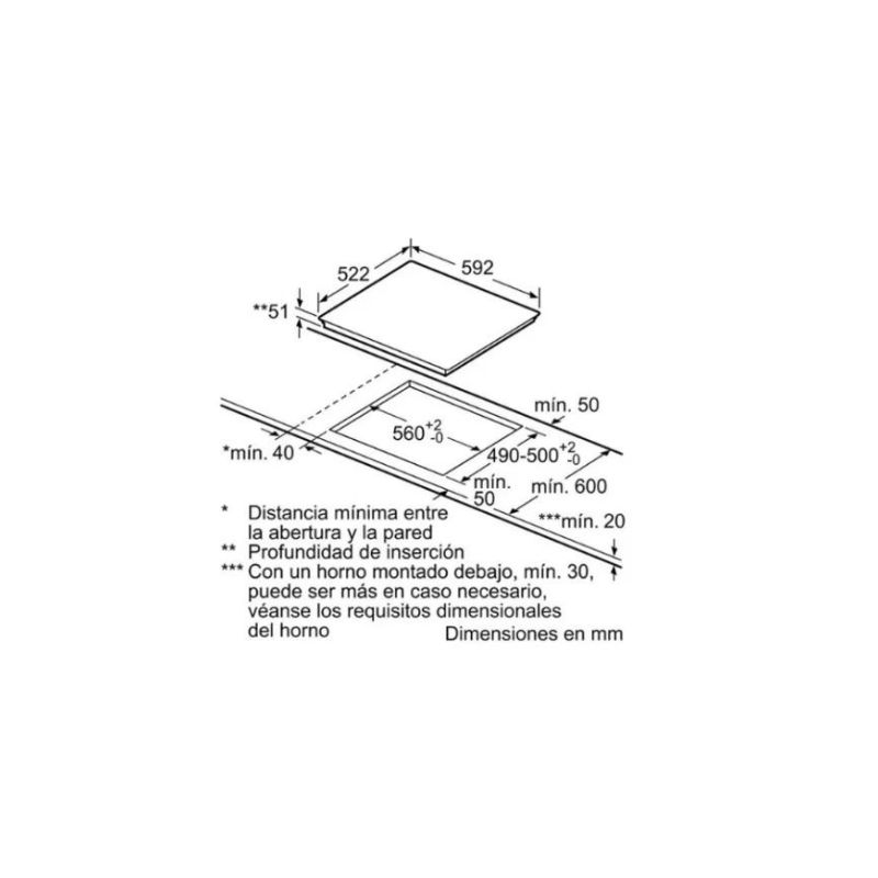 Bếp từ Bosch Balay 3EB865ER - bep tu bosch balay 3eb865er 1 1
