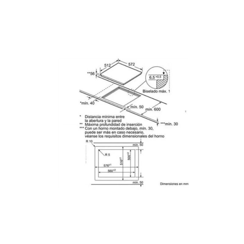 Bếp từ Bosch PIK601N24E - bep tu bosch pik601n24e 1 1