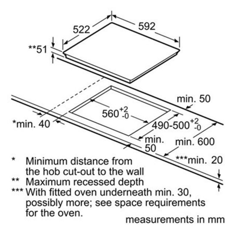 Bếp từ Bosch PIL611B18E Seri 6 - bep tu bosch pil611b18e 4