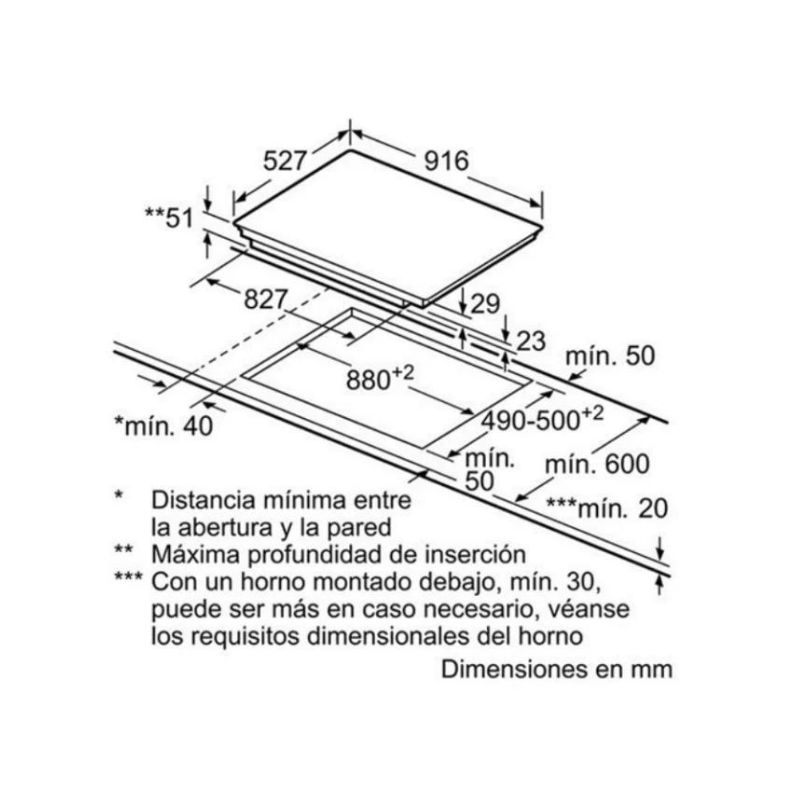 Bếp từ Bosch 5 vùng nấu PIV975DC1E lắp âm Seri 8 - bep tu bosch piv975dc1e 1