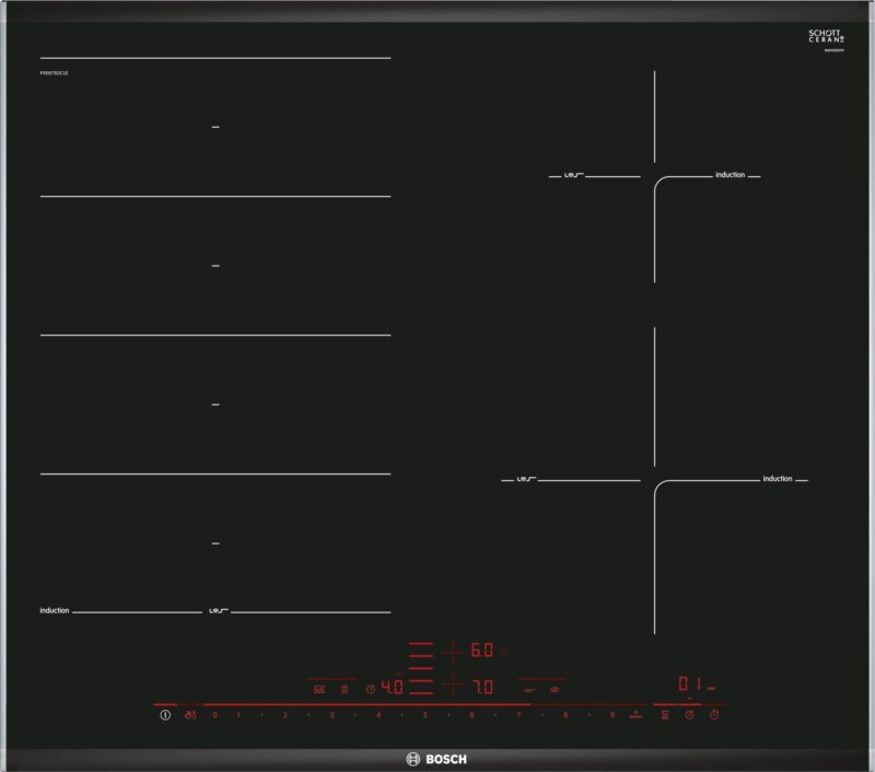 HÌNH ẢNH THỰC TẾ CỦA BẾP TỪ BOSCH PIJ611BB1E SERI 4