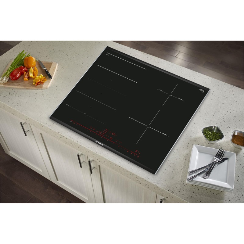 BẾP TỪ 4 VÙNG NẤU BOSCH PXE675DC1E LẮP ÂM SERI 8 - bep tu bosch