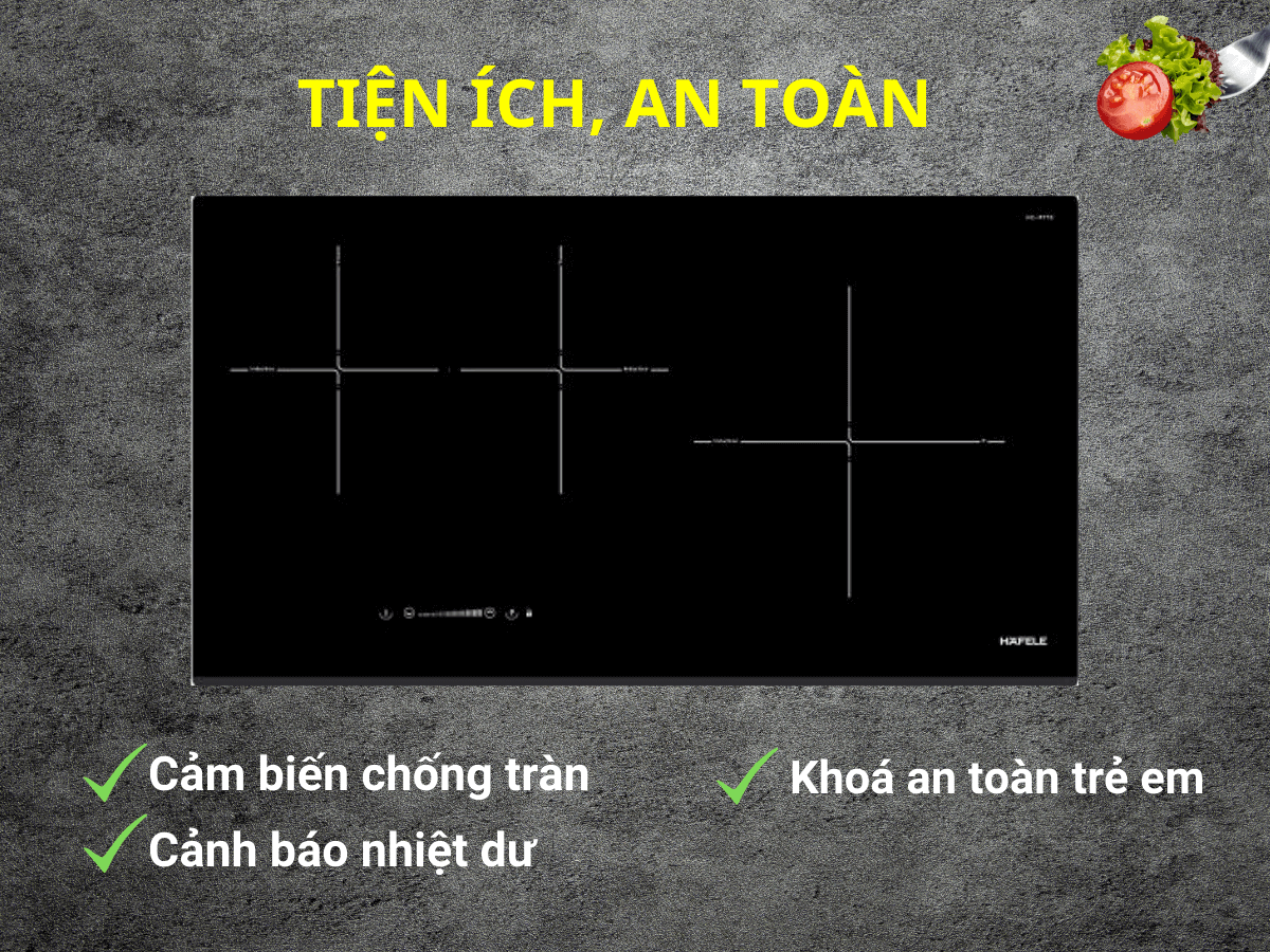 BẾP TỪ 3 VÙNG NẤU HAFELE HC-IF77D ( 536.61.665 ) - bep tu hafele hc if77d 536.61.665 3