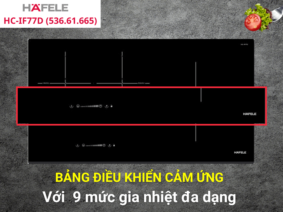 BẾP TỪ 3 VÙNG NẤU HAFELE HC-IF77D ( 536.61.665 ) - bep tu hafele hc if77d 536.61.665 5