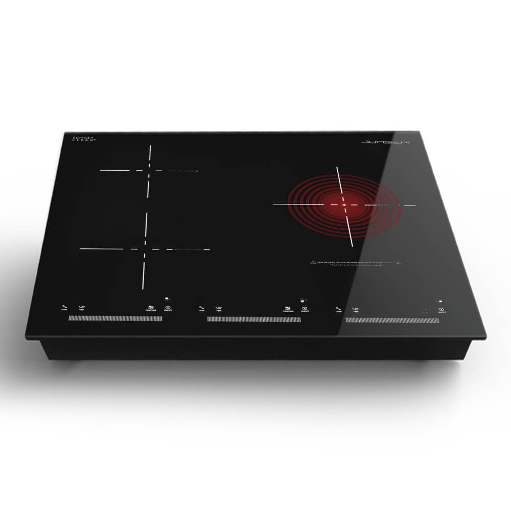 BẾP TỪ HỒNG NGOẠI 3 VÙNG NẤU JUNGER CEJ-300-IIF - bep tu ket hop hong ngoai junger 3 vung nau cej 300 iif 51733994630