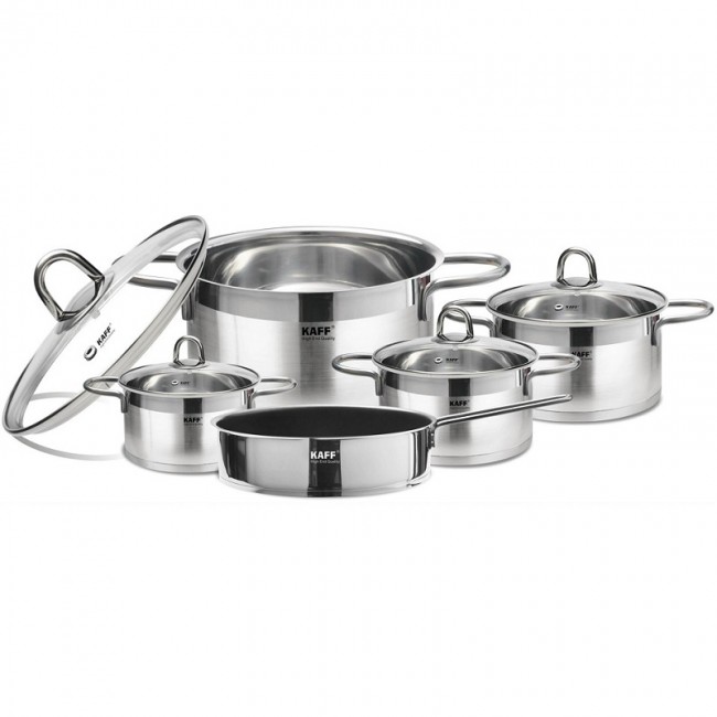 BỘ NỒI 5 MÓN INOX KAFF KF-ST09304