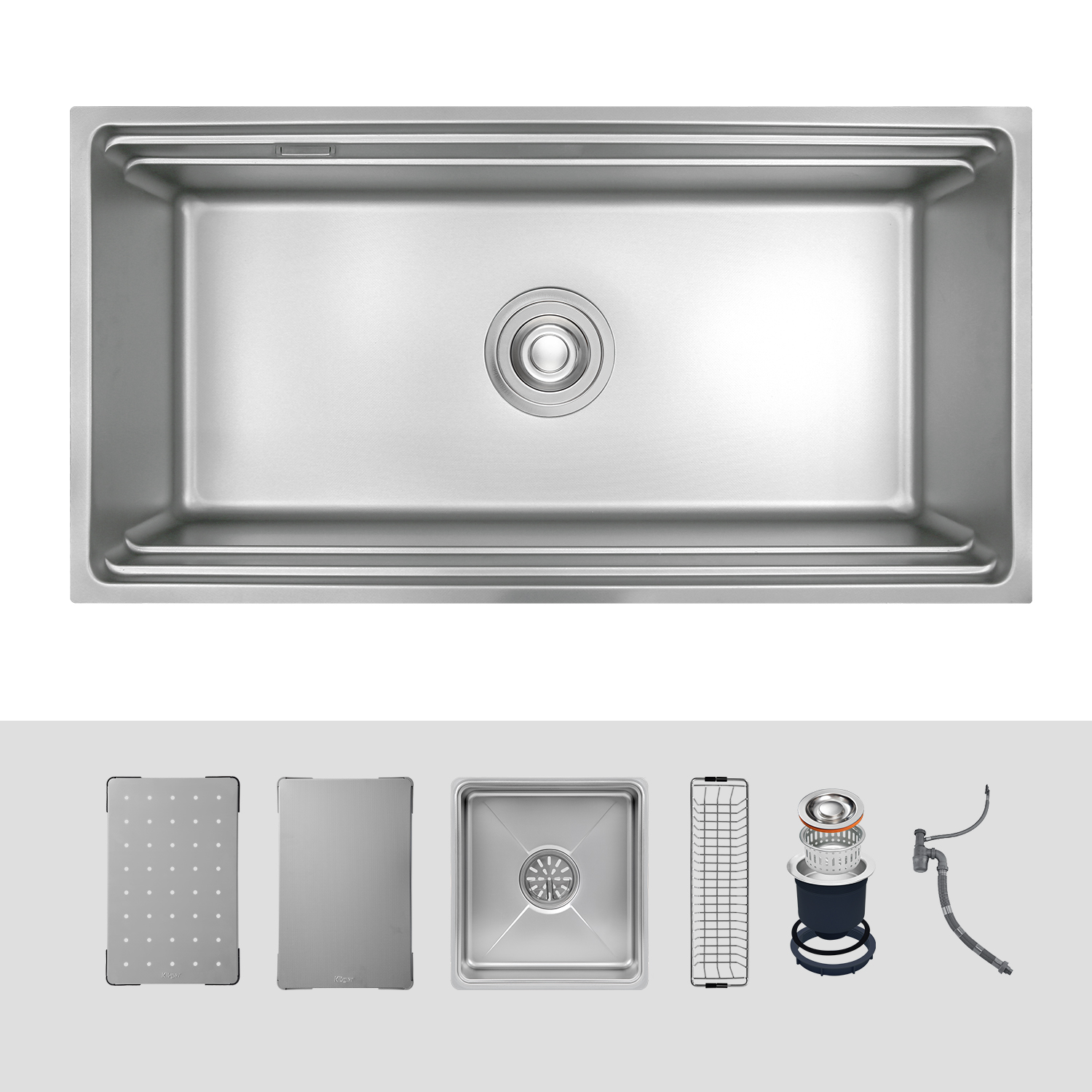 CHẬU RỬA CHÉN KLUGER KWU8161FS S86 PLUS - bon chau rua bat kluger kwu8161fs s86 k600 plus