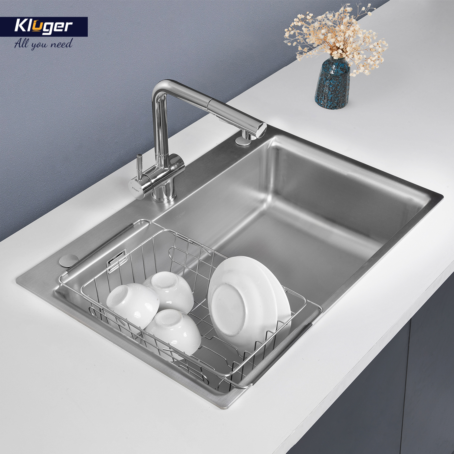 CHẬU RỬA CHÉN KLUGER KF8121S S75 - bon rua bat kluger kf8121s s75 k200 4