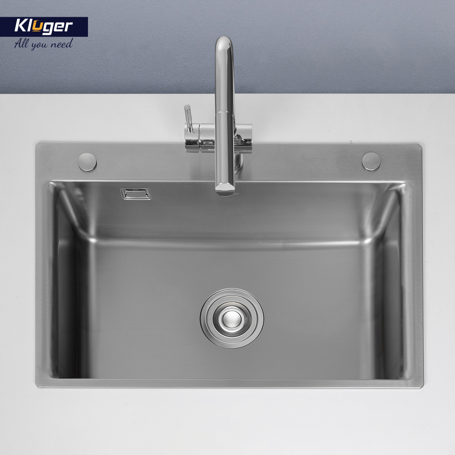 CHẬU RỬA CHÉN KLUGER KF8121S S75 - bon rua bat kluger kf8121s s75 k200 8