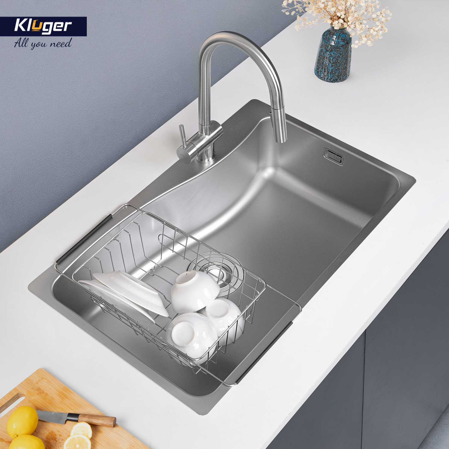CHẬU RỬA CHÉN KLUGER KF8131FS S80 - bon rua bat kluger kf8131fs s80 k300 2