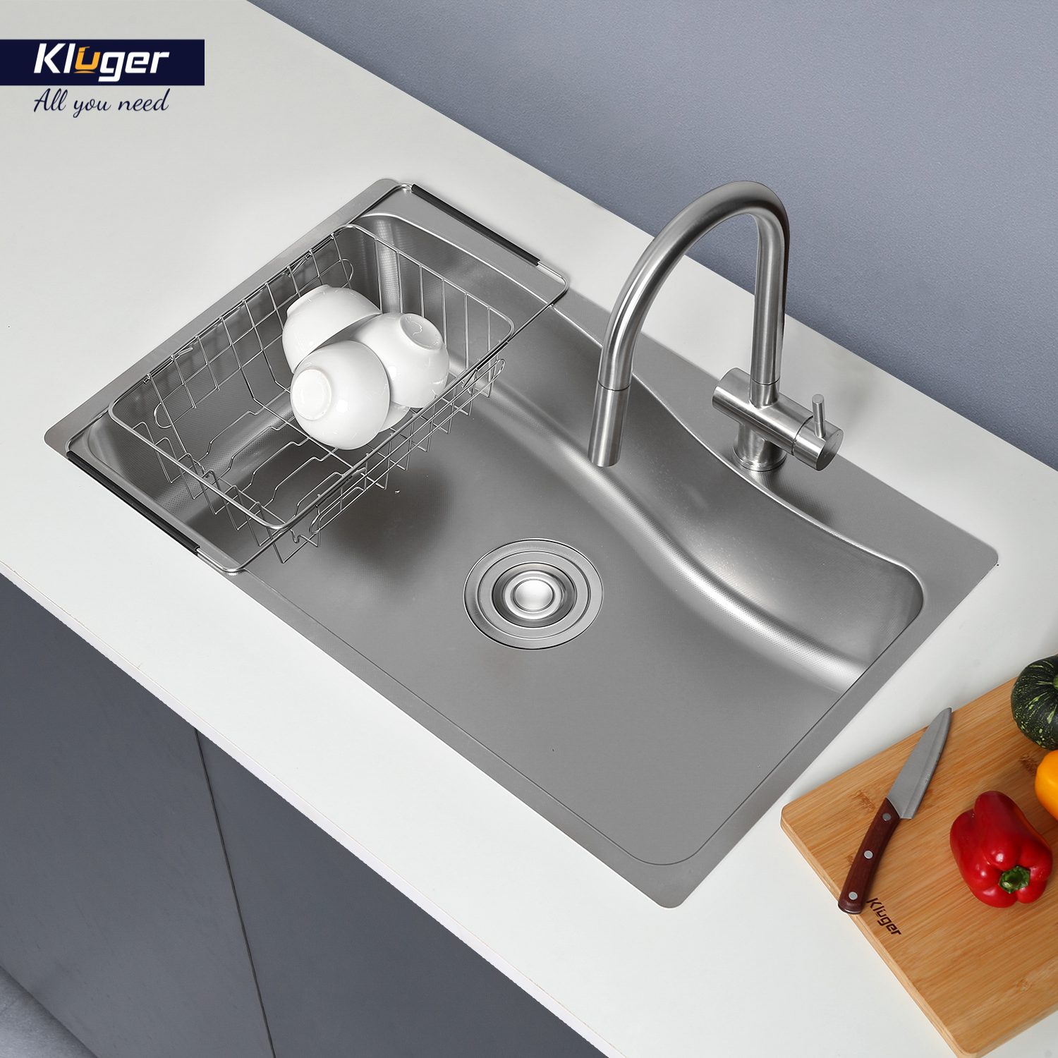 CHẬU RỬA CHÉN KLUGER KF8131FS S80 - bon rua bat kluger kf8131fs s80 k300 3