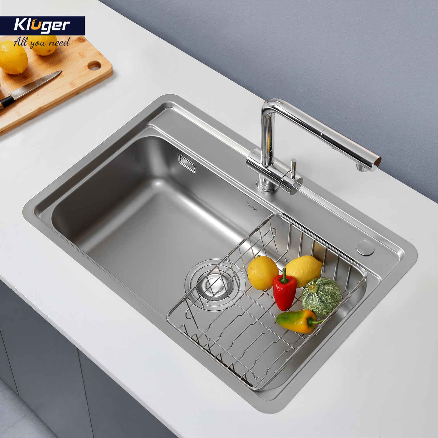 CHẬU RỬA CHÉN KLUGER KW8101FS S72 PLUS - bon rua bat kluger kw8101fs s72 k100 2