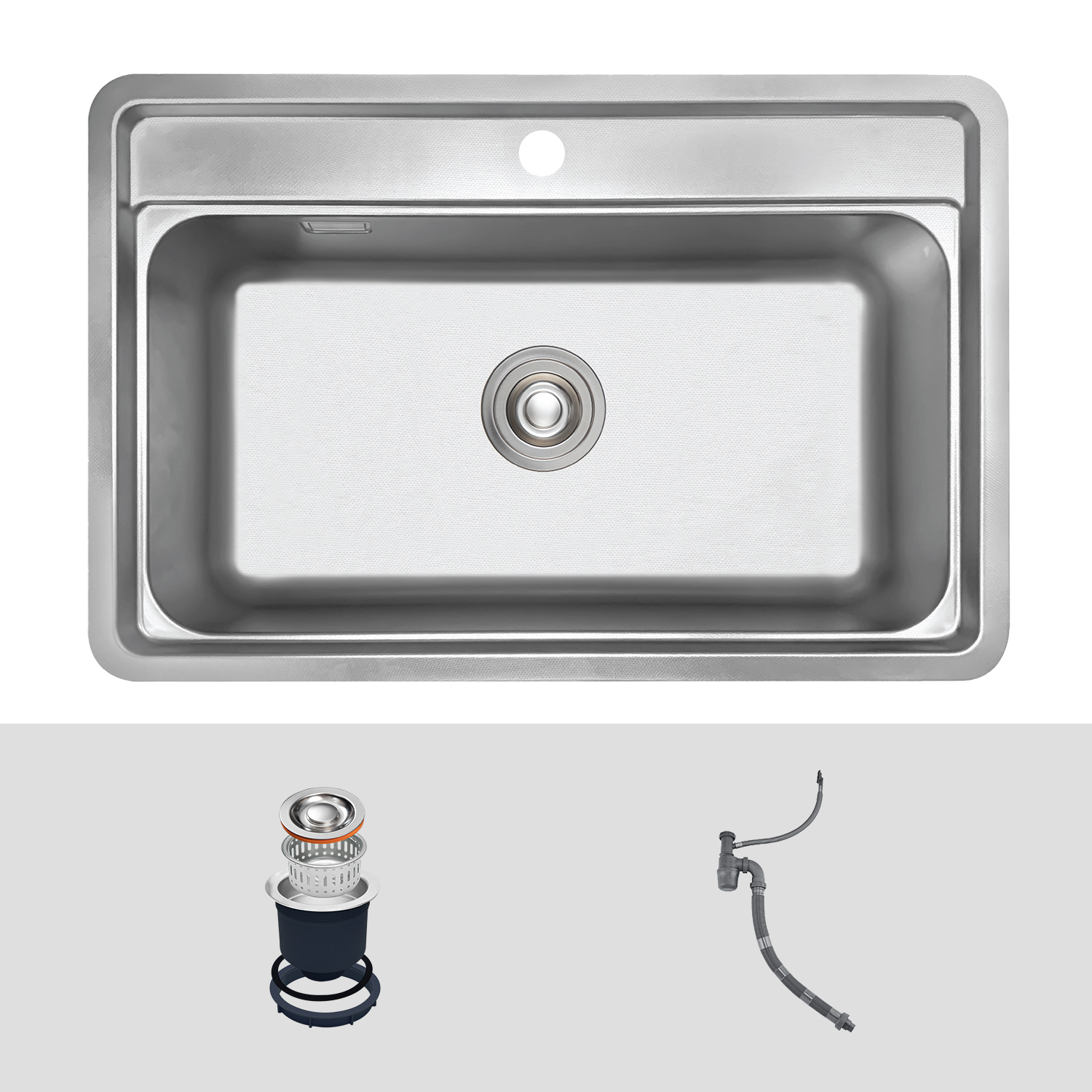 CHẬU RỬA CHÉN KLUGER KW8101FS S72 - bon rua bat kluger kw8101fs s72 k100 basic