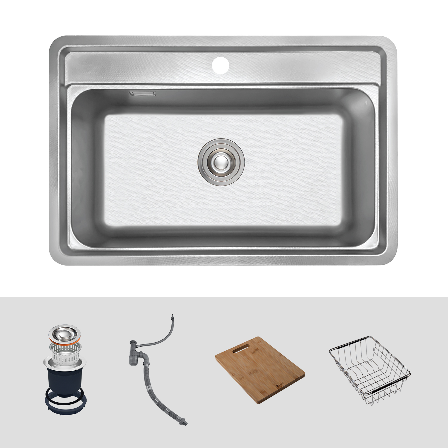 CHẬU RỬA CHÉN KLUGER KW8101FS S72 PLUS - bon rua bat kluger kw8101fs s72 k100 plus