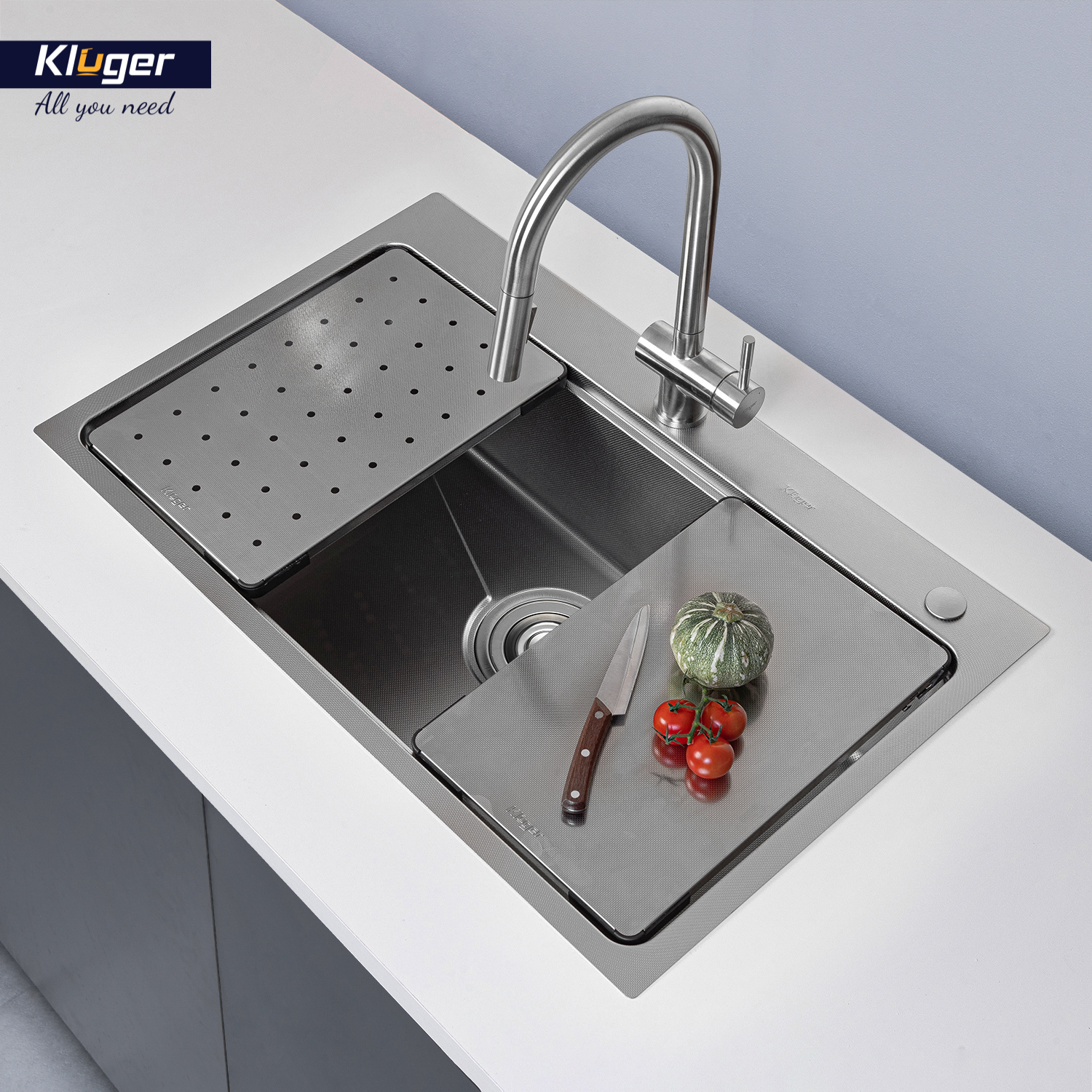 CHẬU RỬA CHÉN KLUGER KW8181FS S81 PLUS - bon rua bat kluger kw8181fs s81 k800 2