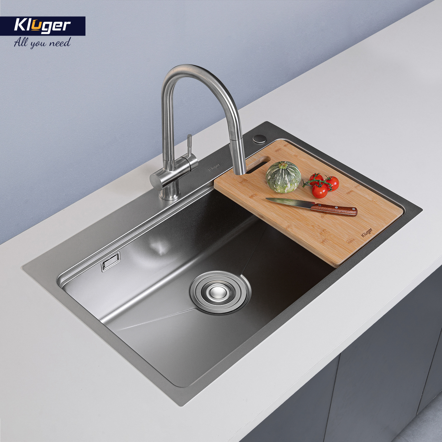 CHẬU RỬA CHÉN KLUGER KW8181FS S81 PLUS - bon rua bat kluger kw8181fs s81 k800 5