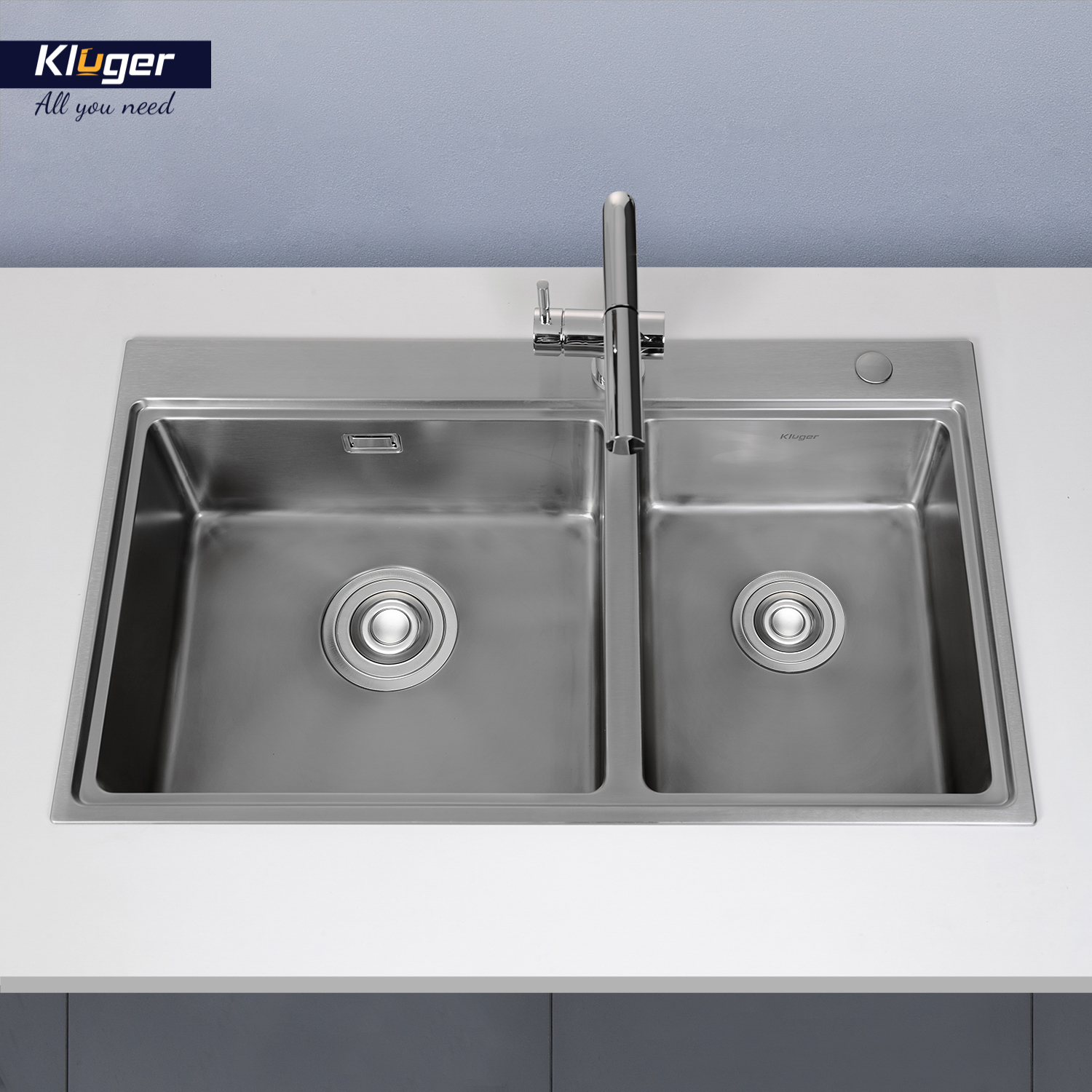 CHẬU RỬA CHÉN KLUGER KW8211S S84 - bon rua bat kluger kw8211s s84 k2100 3