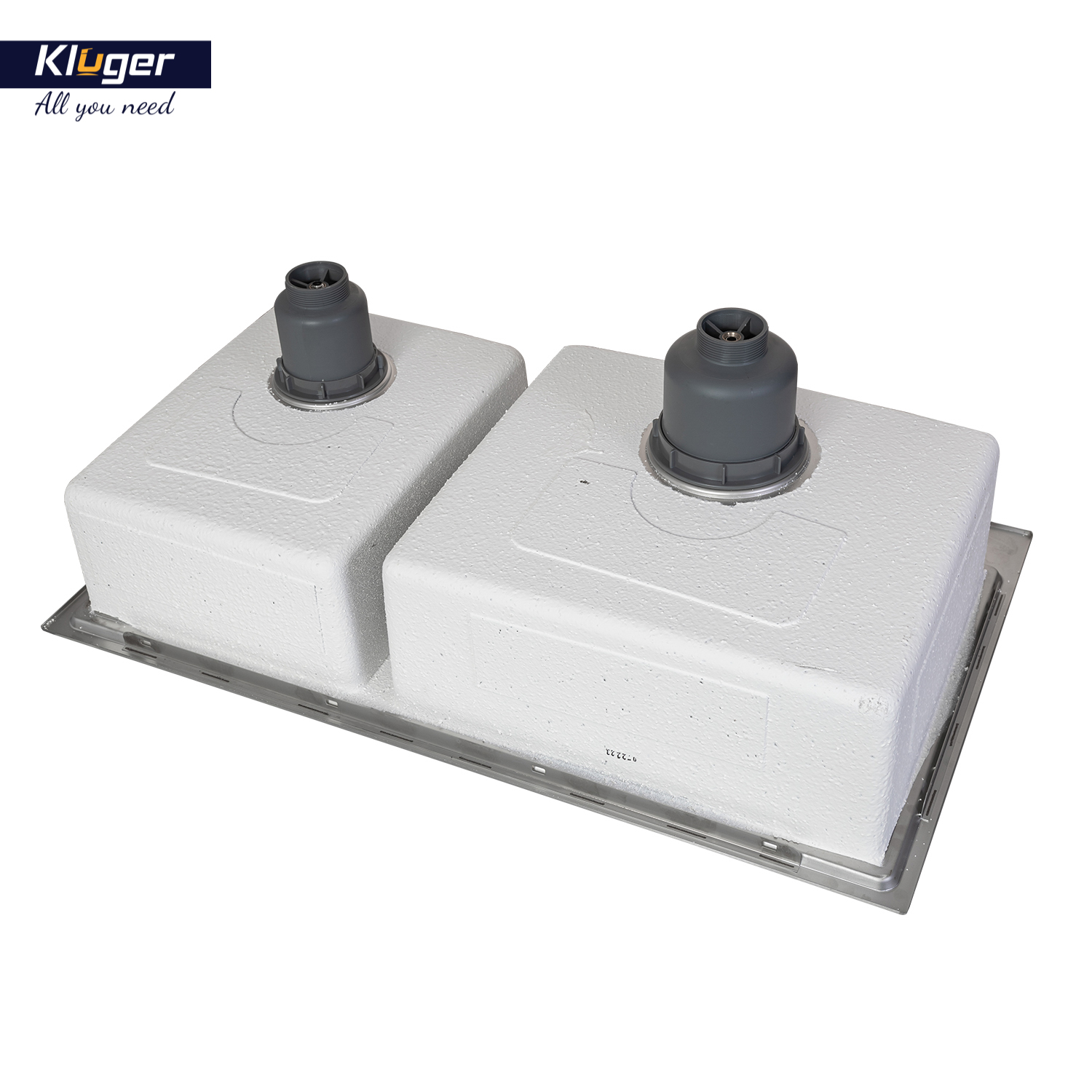 CHẬU RỬA CHÉN KLUGER KW8211S S84 - bon rua bat kluger kw8211s s84 k2100 6