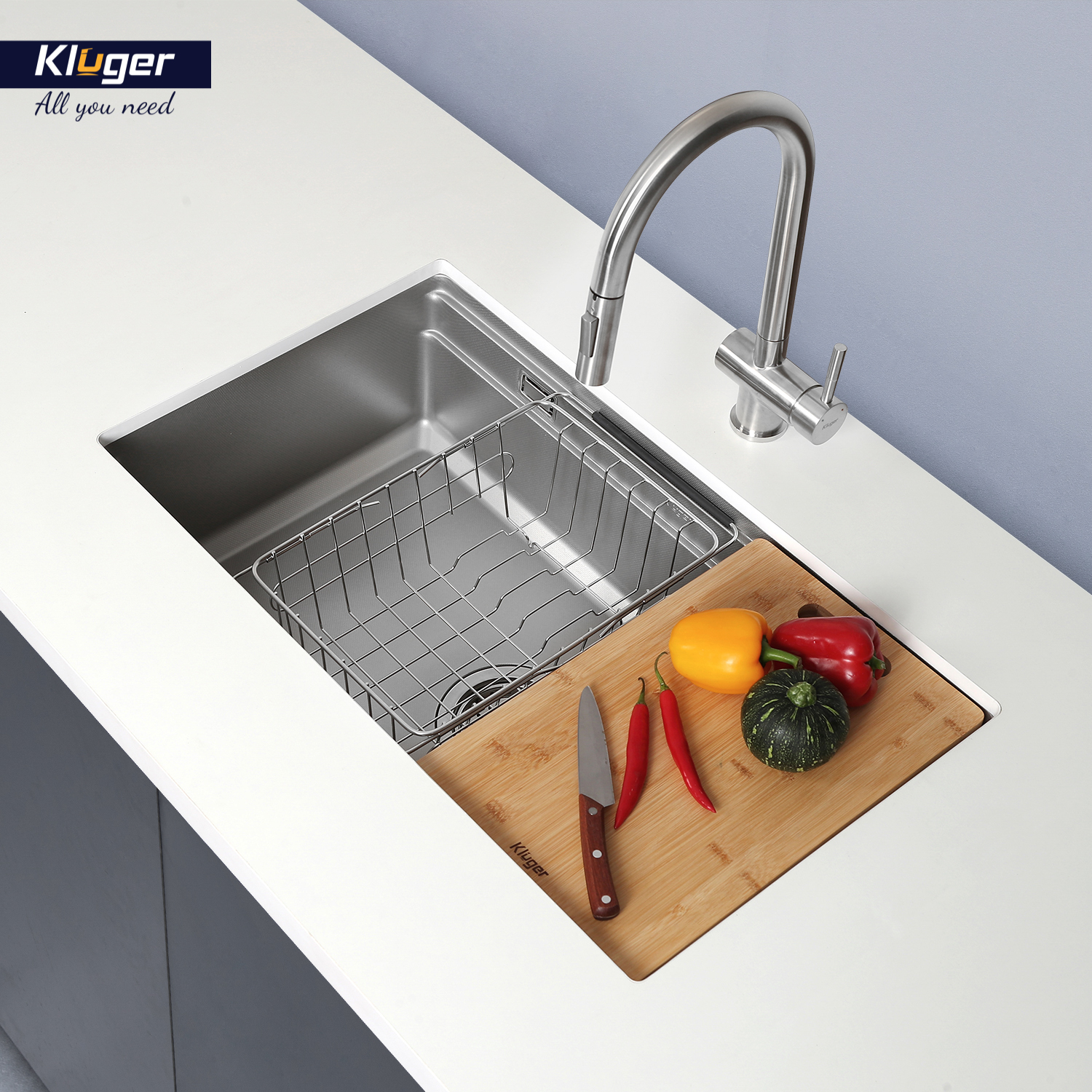 CHẬU RỬA CHÉN KLUGER KWU8161FS S76 PLUS - bon rua bat kluger kwu8161fs s76 k600 am 2