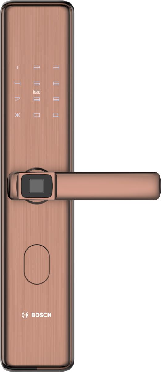 KHÓA CỬA VÂN TAY BOSCH ID30 DE MÀU VÀNG ĐỒNG