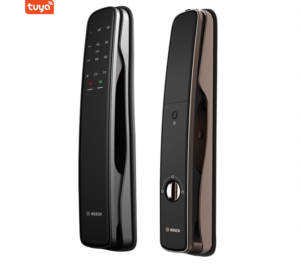 KHÓA CỬA VÂN TAY THÔNG MINH BOSCH EL800X EU AMBER GOLD APP WIFI