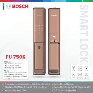 Khóa cửa điện tử Bosch FU750DE