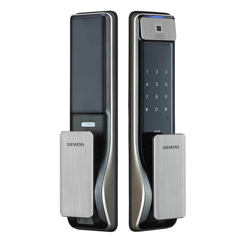 Khóa cửa vân tay Siemens C621 màu Xám của Đức - c621 silver1 1