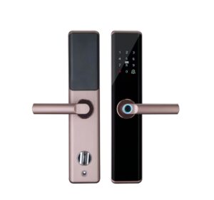 Khóa cửa vân tay Hubert HB CG59 Amber Gold App wifi - cg59 gold 1