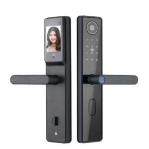 Khóa cửa vân tay, App Wifi Hubert HB CG66 Black của Đức