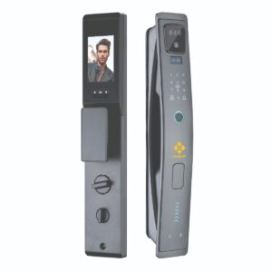 Khóa cửa vân tay Hubert HB CG79 Nano Gray App wifi, camera