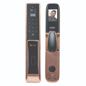 Khóa cửa vân tay Hubert HB CG77 Cooper App wifi, camera - ch77 1