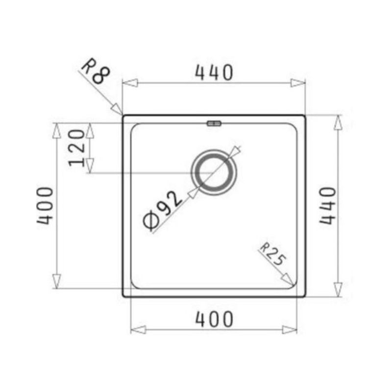 Chậu rửa bát Bosch LYDIA 1B - chau rua bat bosch lydia 1b 2