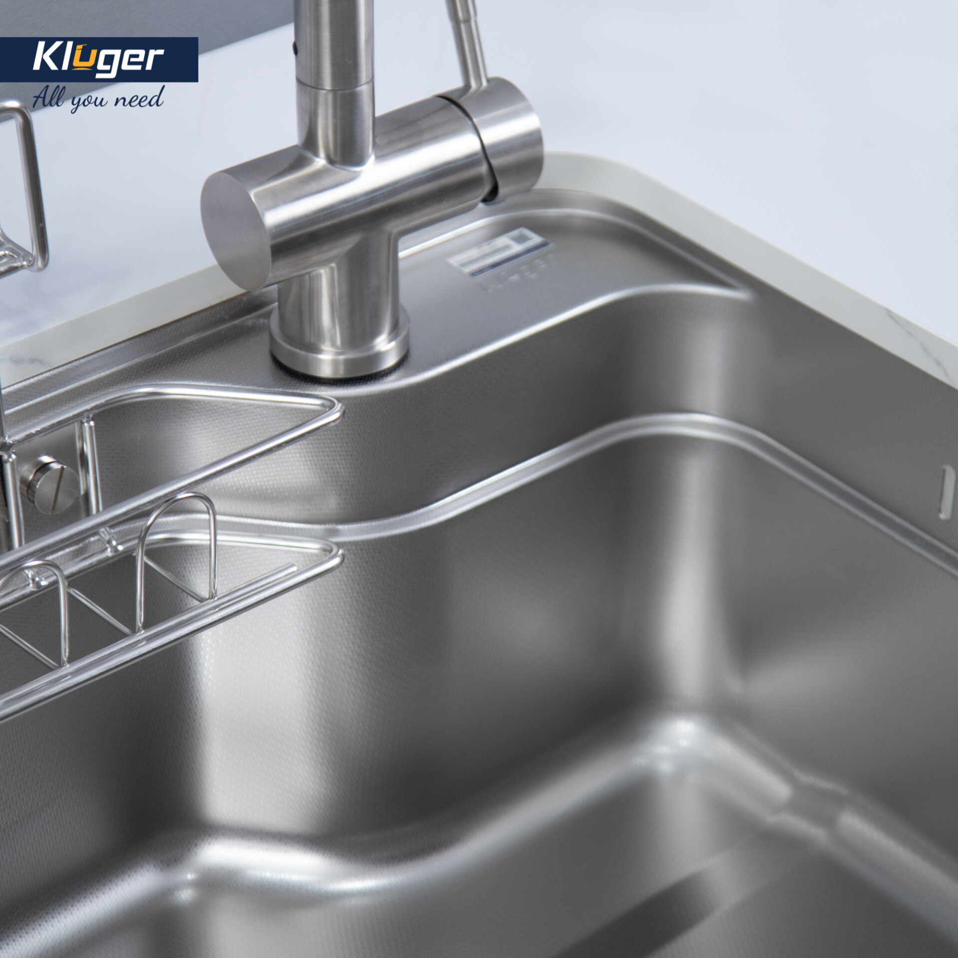 CHẬU RỬA CHÉN KLUGER KF7848FS S78 BASIC - chau rua bat kluger kf7848fs lap am 11