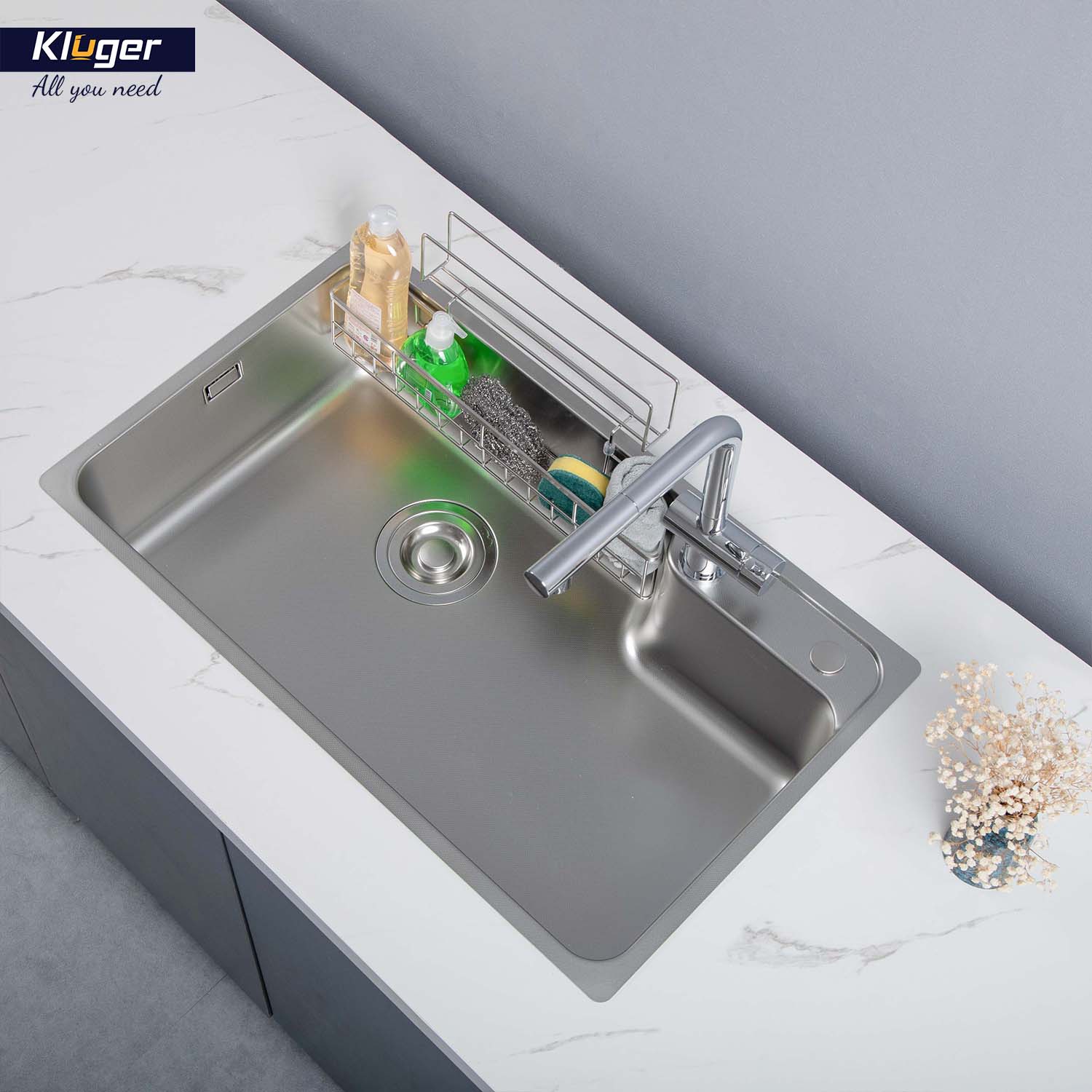 CHẬU RỬA CHÉN KLUGER KF8171FS S80 - chau rua bat kluger kf8171fs s80 k700 6
