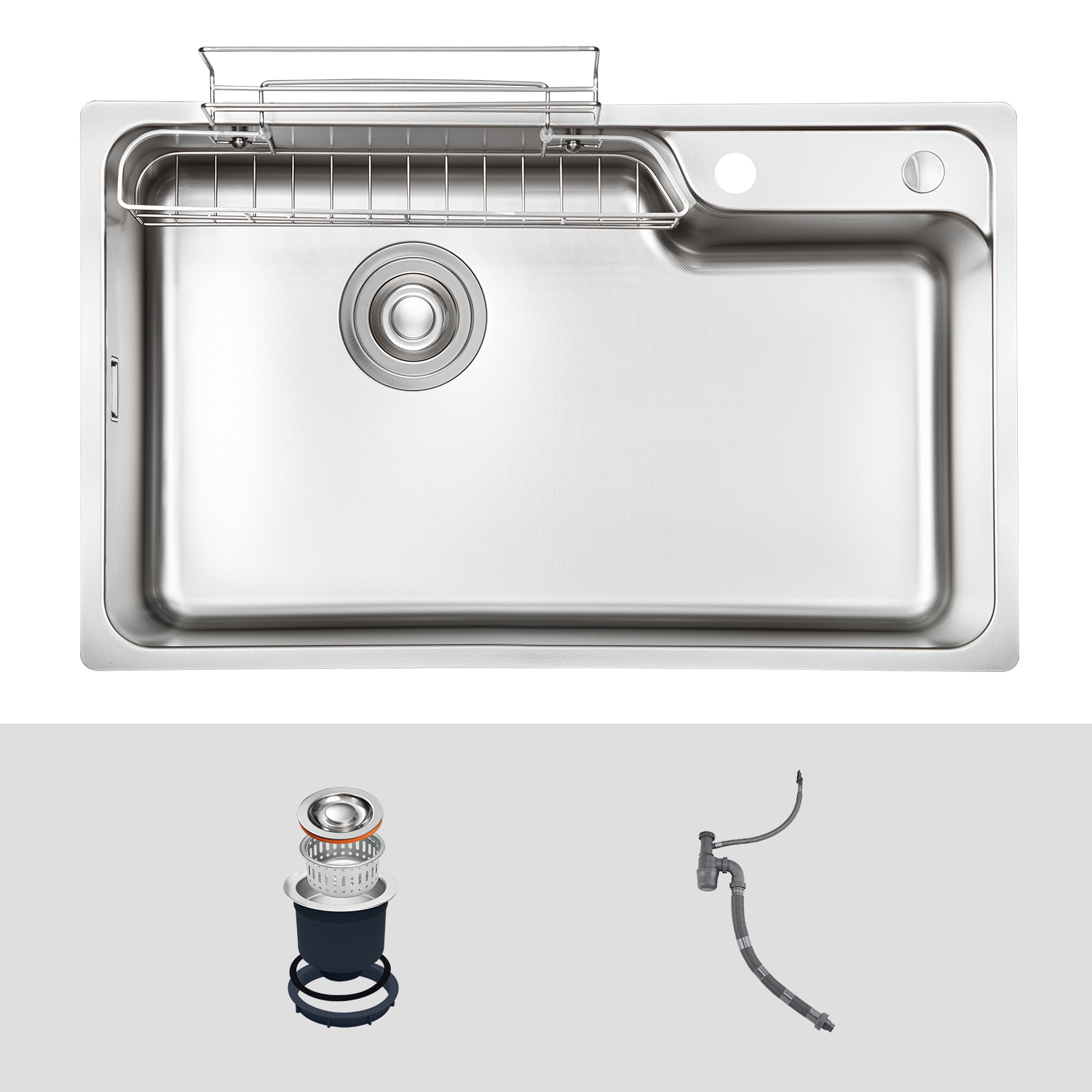 CHẬU RỬA CHÉN KLUGER KF8171FS S80 - chau rua bat kluger kf8171fs s80 k700 basic