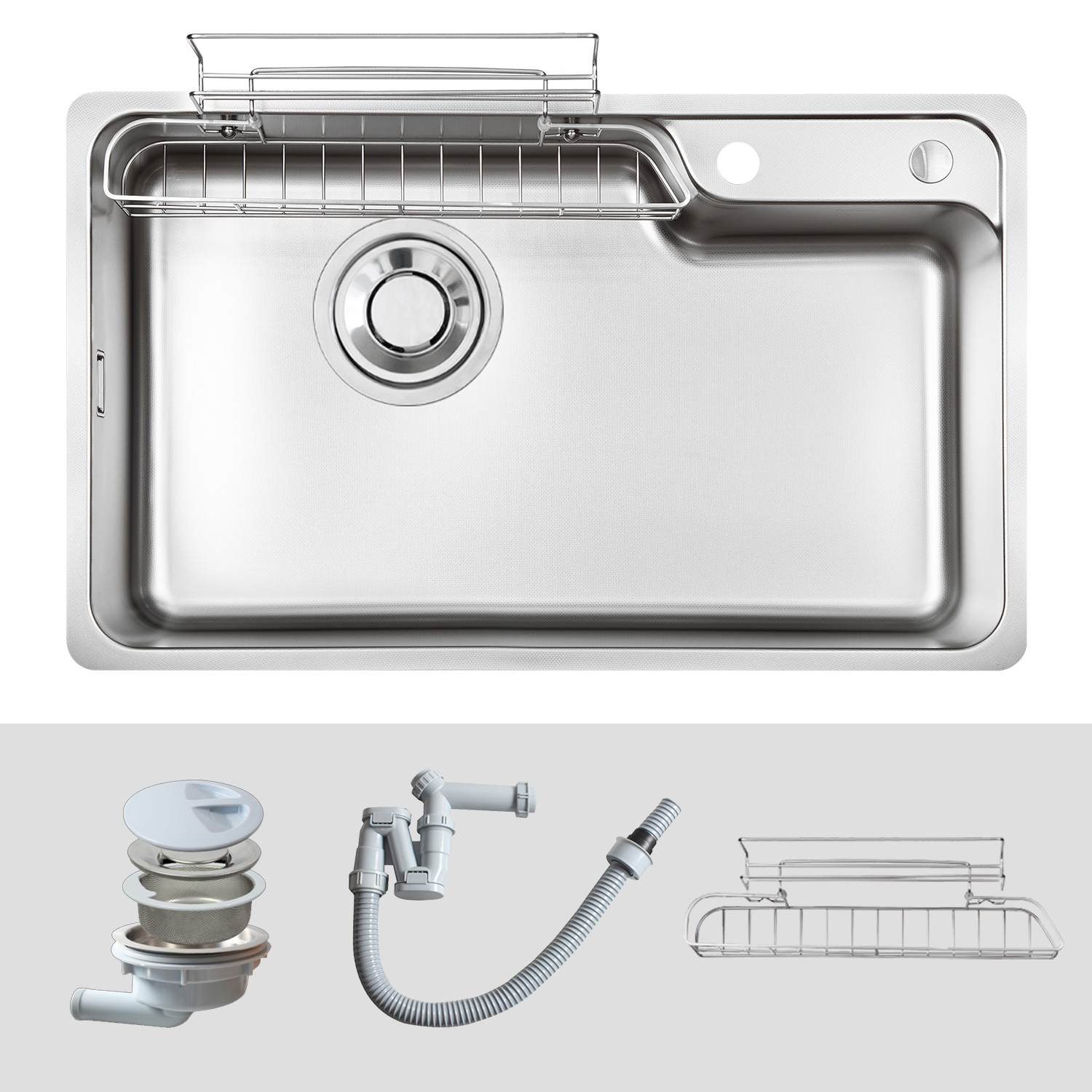 CHẬU RỬA CHÉN KLUGER KH8048FS S80 - chau rua bat kluger kh8048fs s80 1