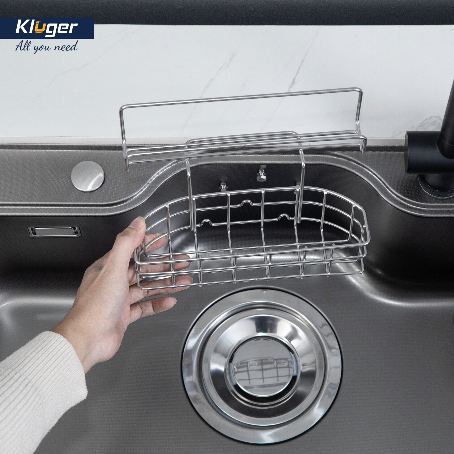CHẬU RỬA CHÉN KLUGER KT8050FB S80 - chau rua bat kluger kt8050fb s80 basic 5