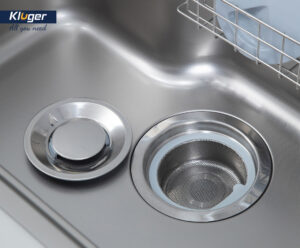 BÁT RÁC INOX KLUGER KS 185J - chau rua bat kluger kt8050fs taki 12