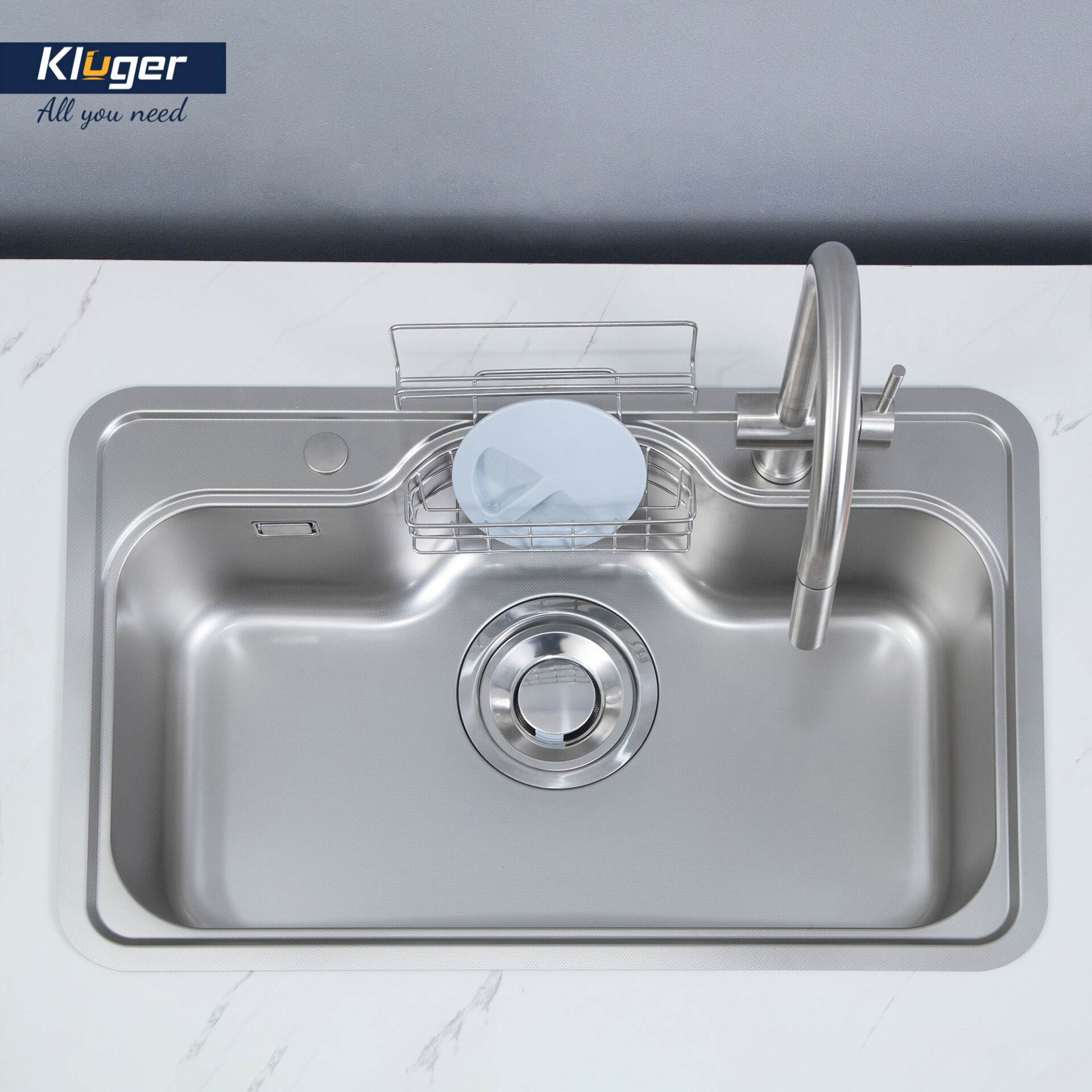 CHẬU RỬA CHÉN KLUGER KT8050FS S80 - chau rua bat kluger kt8050fs taki 7