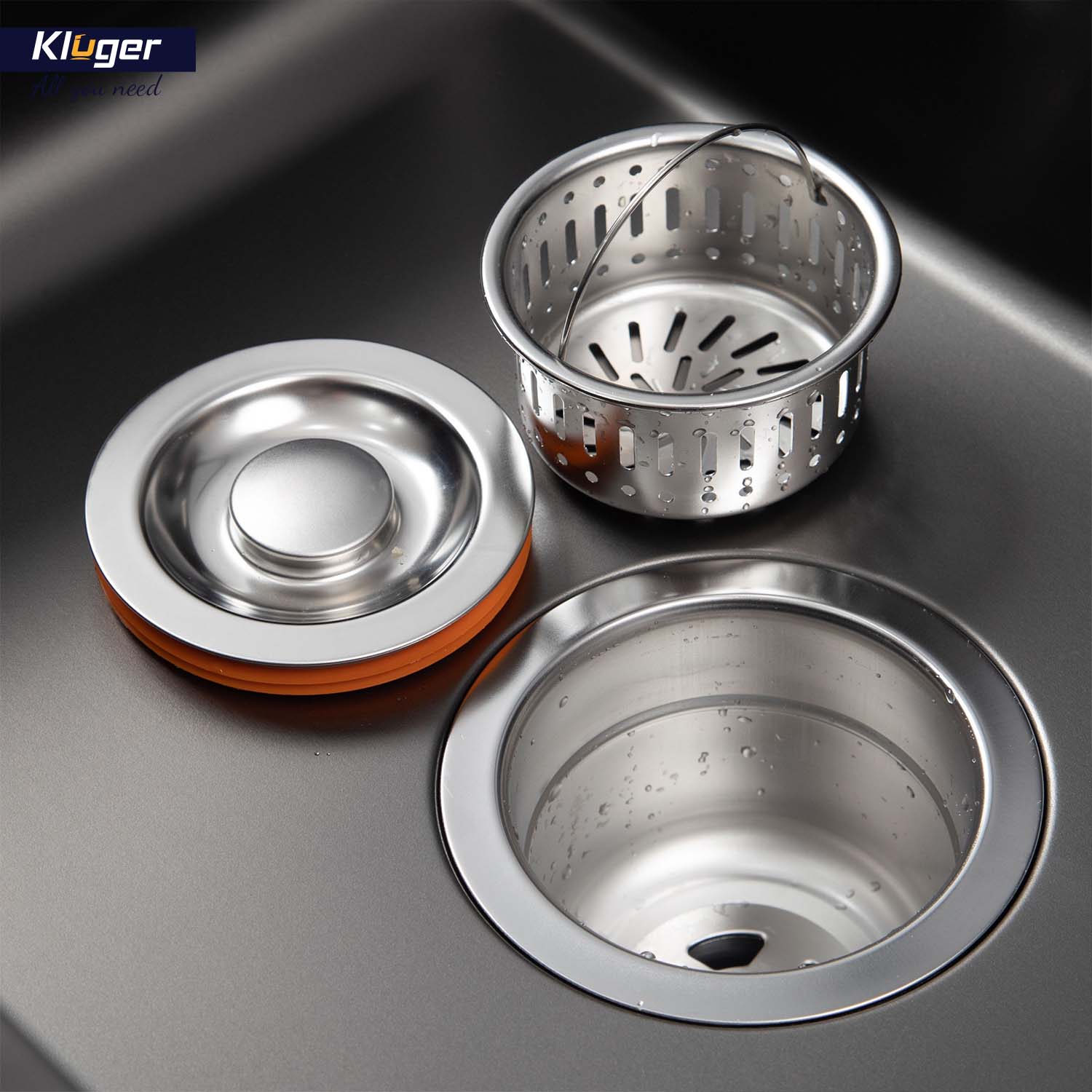 CHẬU RỬA CHÉN KLUGER KU8121B S68 - chau rua bat kluger ku8121b s68 k200 6