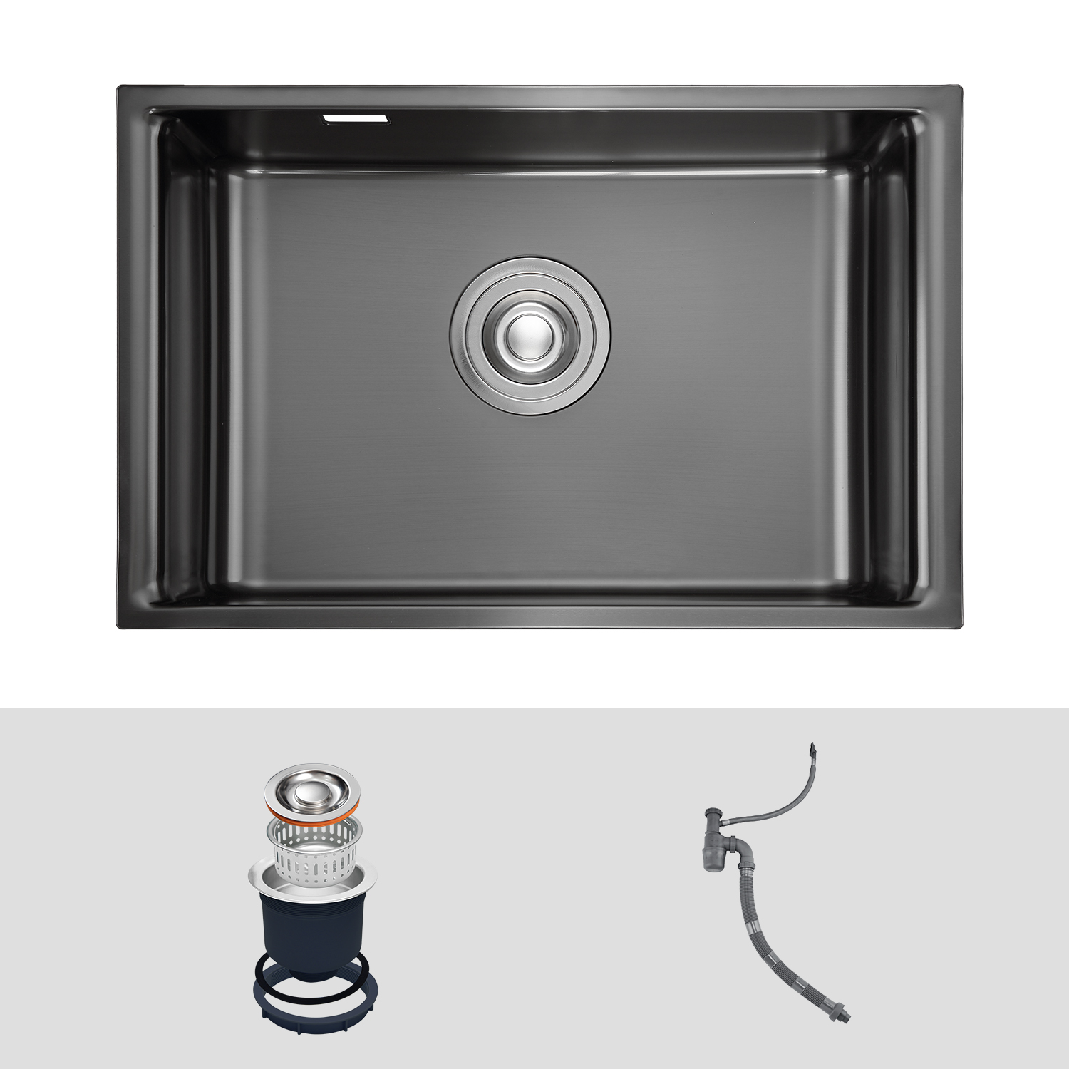 CHẬU RỬA CHÉN KLUGER KU8121B S68 - chau rua bat kluger ku8121b s68 k200 basic