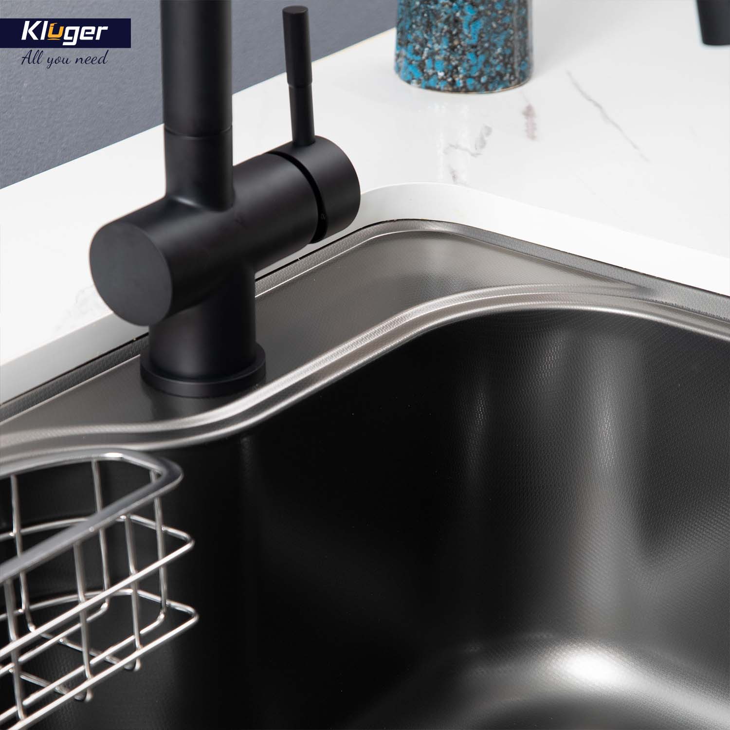 CHẬU RỬA CHÉN KLUGER KW8151FB S80 - chau rua bat kluger kw8151fb s80 k500 5