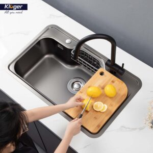 CHẬU RỬA CHÉN KLUGER KW8151FB S80 PLUS - chau rua bat kluger kw8151fb s80 k500 8 1
